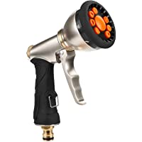 Vintoney Pistola de Riego boquilla manguera jardin Gardens Ducha de mano Jardín Riego de Duchas de jardín-9 Modos…